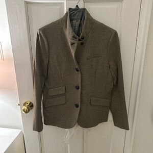 Rag & Bone Textured Olive Blazer